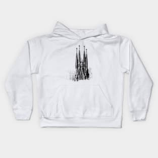 Sagrada Familia Kids Hoodie